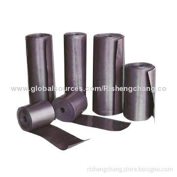 Flexible magnetic rubber sheet, can be stuck on fridge, door and other iron goods to decorate